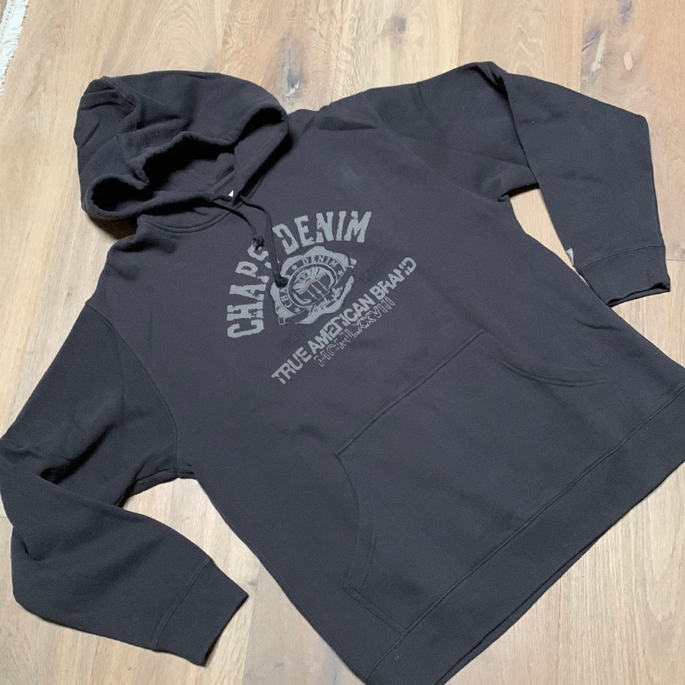Chaps NWOT logo hooded sweatshirt, never worn